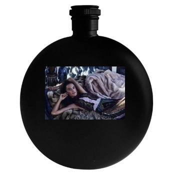 Alessandra Ambrosio Round Flask