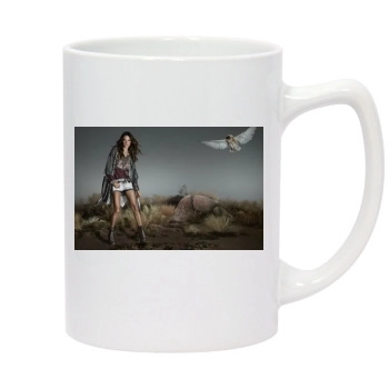 Alessandra Ambrosio 14oz White Statesman Mug