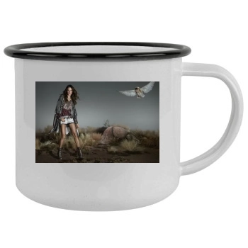 Alessandra Ambrosio Camping Mug