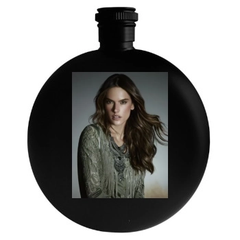 Alessandra Ambrosio Round Flask