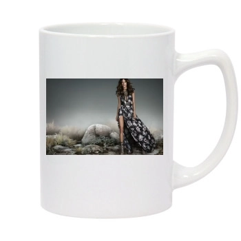 Alessandra Ambrosio 14oz White Statesman Mug