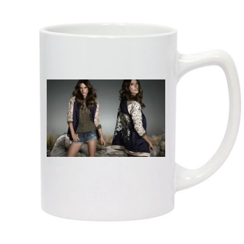 Alessandra Ambrosio 14oz White Statesman Mug