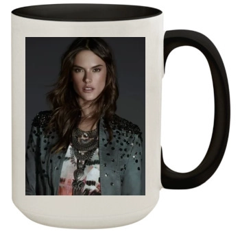 Alessandra Ambrosio 15oz Colored Inner & Handle Mug