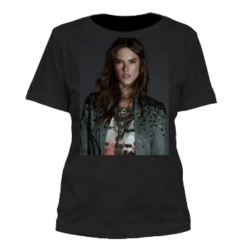 Alessandra Ambrosio Women's Cut T-Shirt