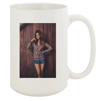 Alessandra Ambrosio 15oz White Mug