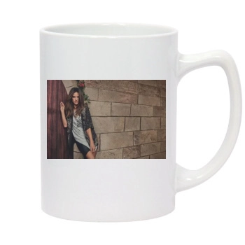 Alessandra Ambrosio 14oz White Statesman Mug