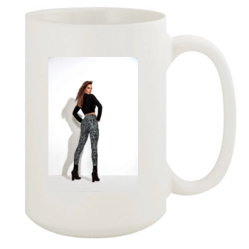 Alessandra Ambrosio 15oz White Mug