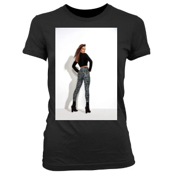 Alessandra Ambrosio Women's Junior Cut Crewneck T-Shirt