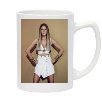 Alessandra Ambrosio 14oz White Statesman Mug