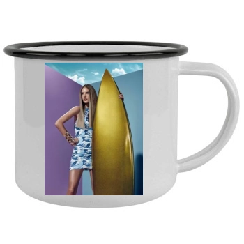 Alessandra Ambrosio Camping Mug