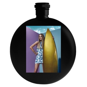 Alessandra Ambrosio Round Flask