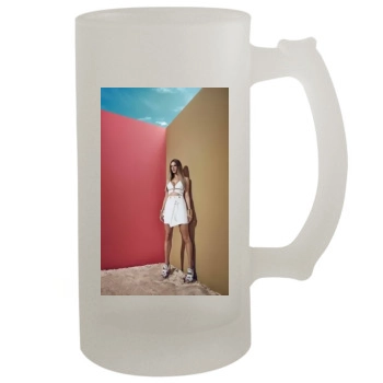 Alessandra Ambrosio 16oz Frosted Beer Stein