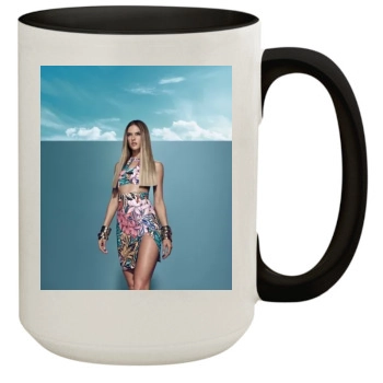 Alessandra Ambrosio 15oz Colored Inner & Handle Mug