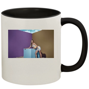 Alessandra Ambrosio 11oz Colored Inner & Handle Mug