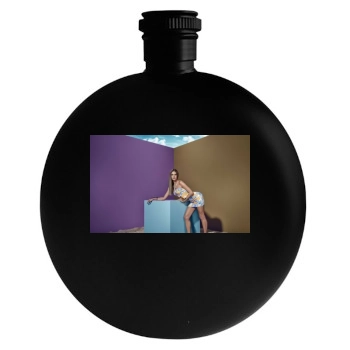 Alessandra Ambrosio Round Flask