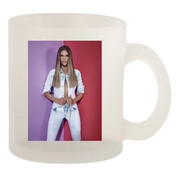 Alessandra Ambrosio 10oz Frosted Mug