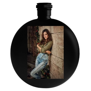 Alessandra Ambrosio Round Flask