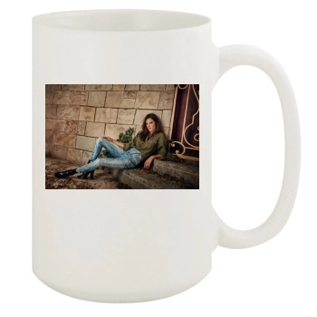 Alessandra Ambrosio 15oz White Mug