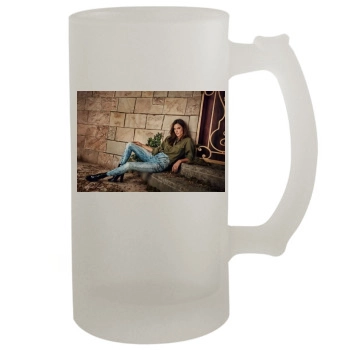 Alessandra Ambrosio 16oz Frosted Beer Stein