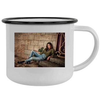 Alessandra Ambrosio Camping Mug