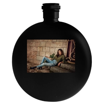 Alessandra Ambrosio Round Flask