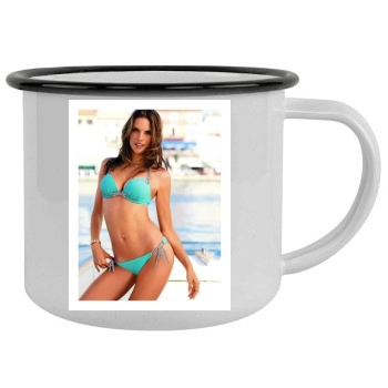 Alessandra Ambrosio Camping Mug