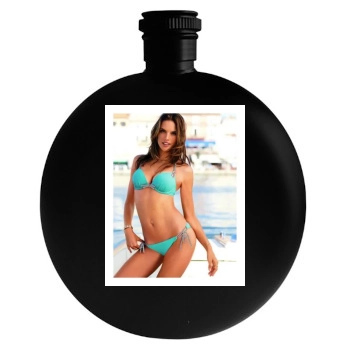 Alessandra Ambrosio Round Flask