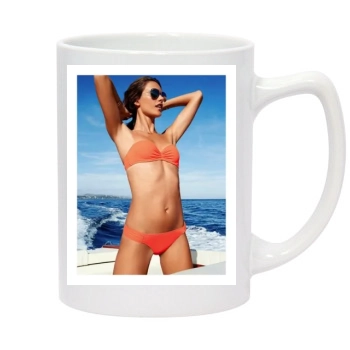 Alessandra Ambrosio 14oz White Statesman Mug