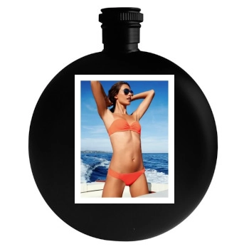 Alessandra Ambrosio Round Flask