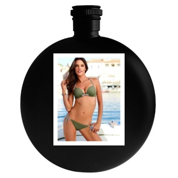 Alessandra Ambrosio Round Flask