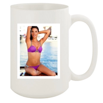 Alessandra Ambrosio 15oz White Mug