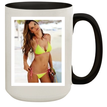 Alessandra Ambrosio 15oz Colored Inner & Handle Mug