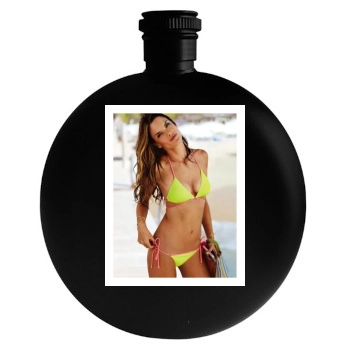 Alessandra Ambrosio Round Flask