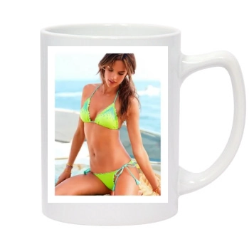 Alessandra Ambrosio 14oz White Statesman Mug