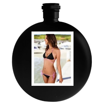 Alessandra Ambrosio Round Flask