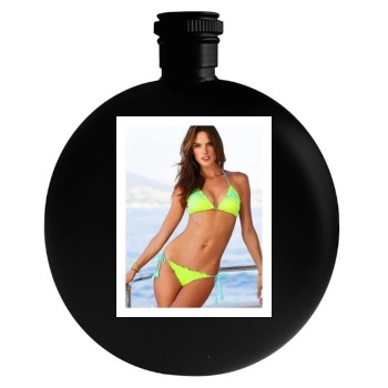 Alessandra Ambrosio Round Flask