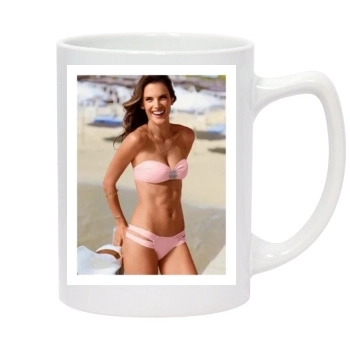 Alessandra Ambrosio 14oz White Statesman Mug