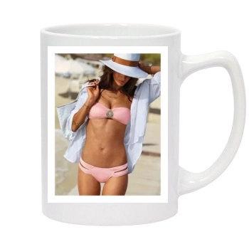 Alessandra Ambrosio 14oz White Statesman Mug