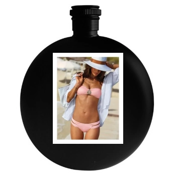 Alessandra Ambrosio Round Flask