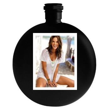 Alessandra Ambrosio Round Flask