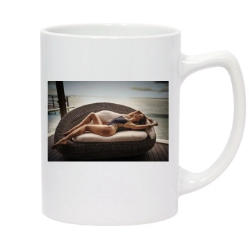 Alessandra Ambrosio 14oz White Statesman Mug