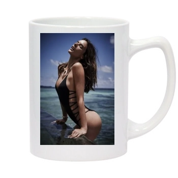 Alessandra Ambrosio 14oz White Statesman Mug