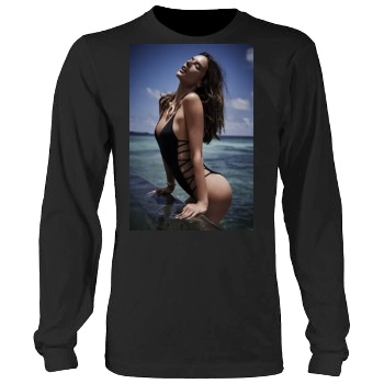 Alessandra Ambrosio Men's Heavy Long Sleeve TShirt