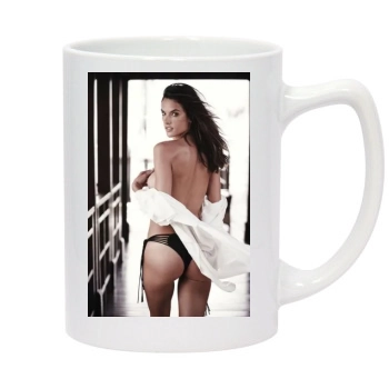 Alessandra Ambrosio 14oz White Statesman Mug