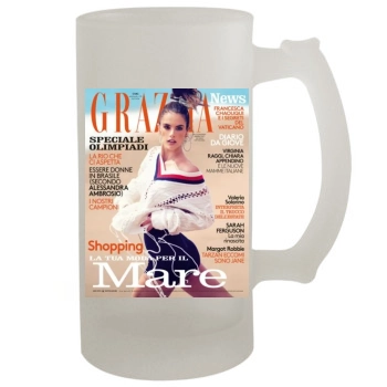 Alessandra Ambrosio 16oz Frosted Beer Stein