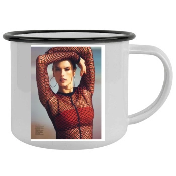 Alessandra Ambrosio Camping Mug