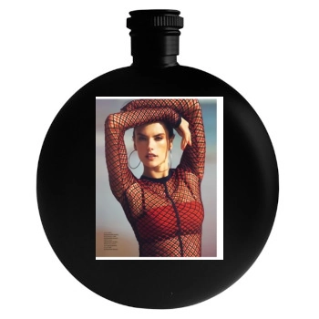 Alessandra Ambrosio Round Flask