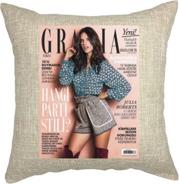 Alessandra Ambrosio Pillow