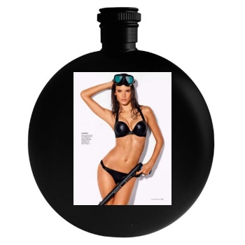 Alessandra Ambrosio Round Flask