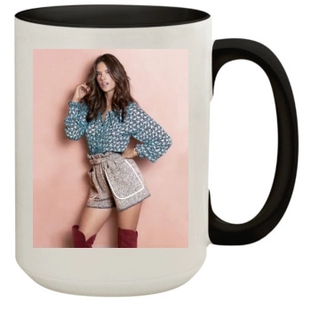 Alessandra Ambrosio 15oz Colored Inner & Handle Mug